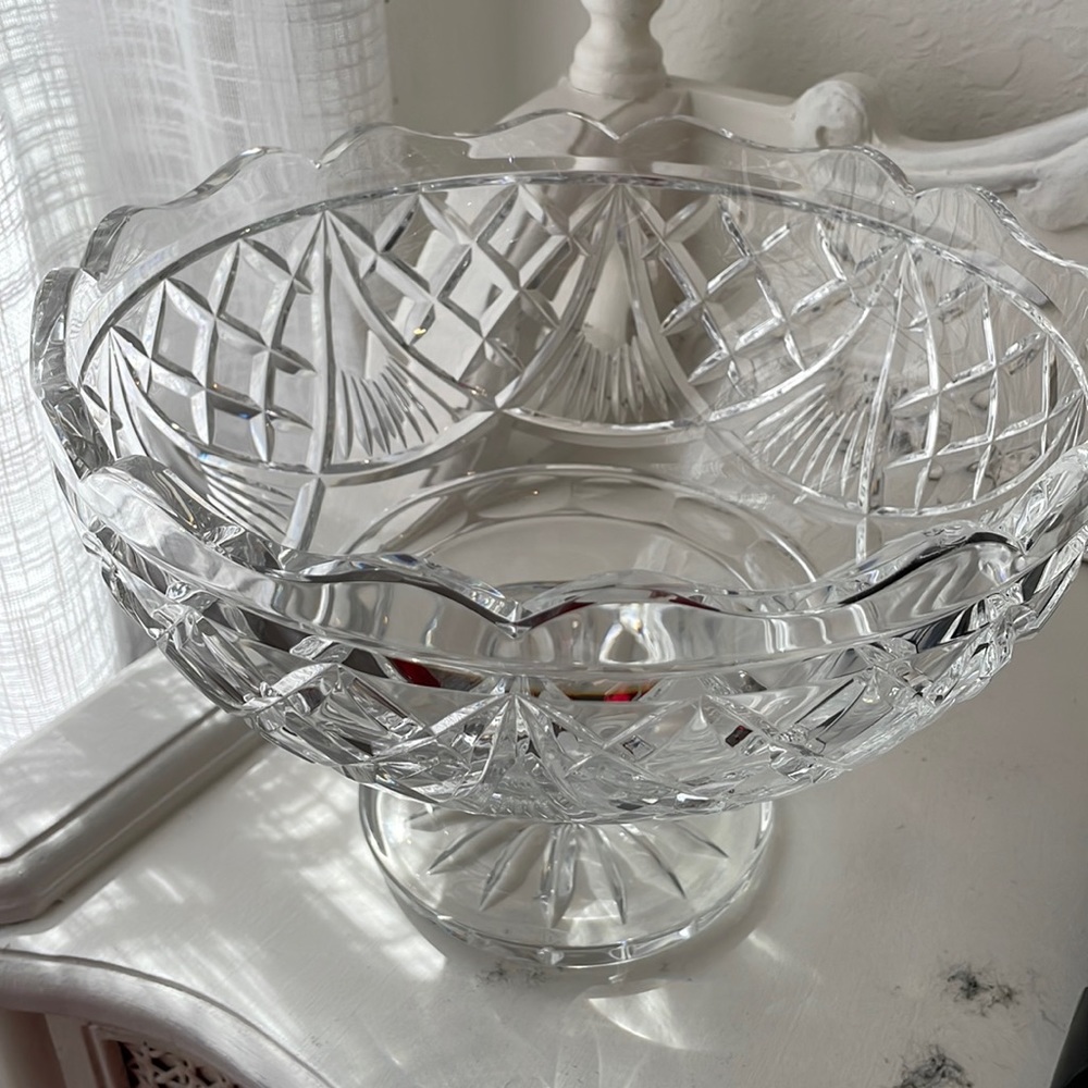 Waterford Crystal Thomas Edison Centerpiece Bowl